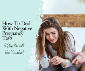 emotional pain from negative pregnancy tests